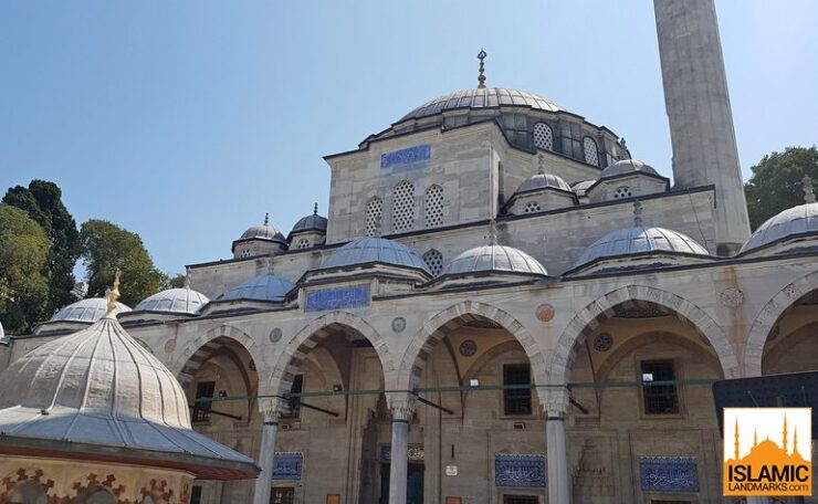Front of the Sokollu Mehmet Pasa mosque