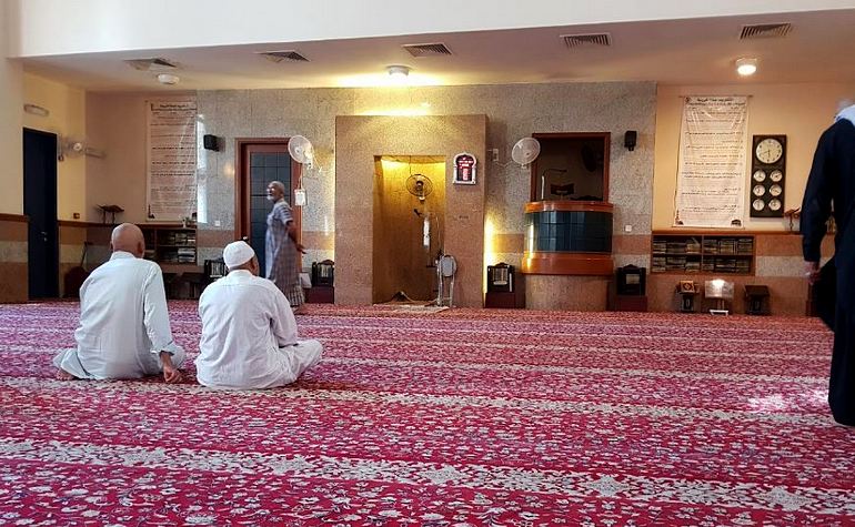 Interior view of Masjid al-Jinn